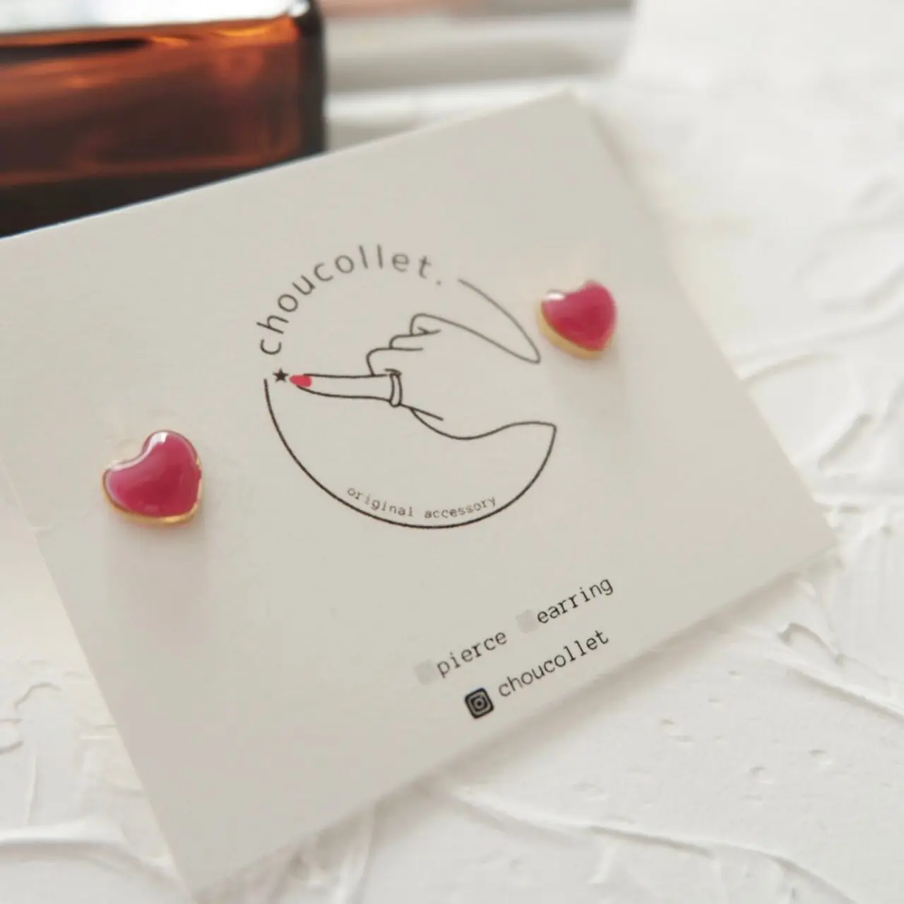 ミニミニハートピアス（全10色）｜ ハートピアス 小ぶりピアス